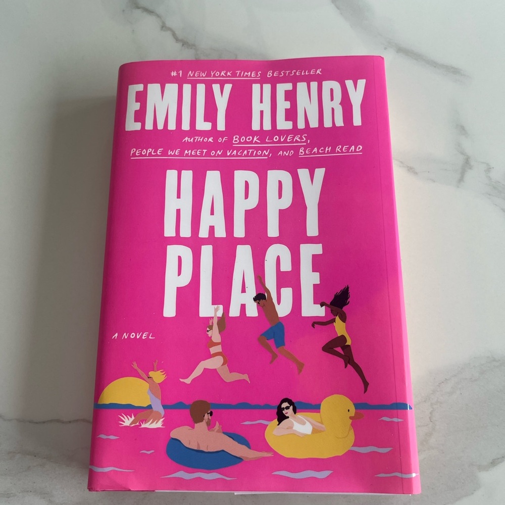 Emily Henry 'Happy Place' Hardcover Book